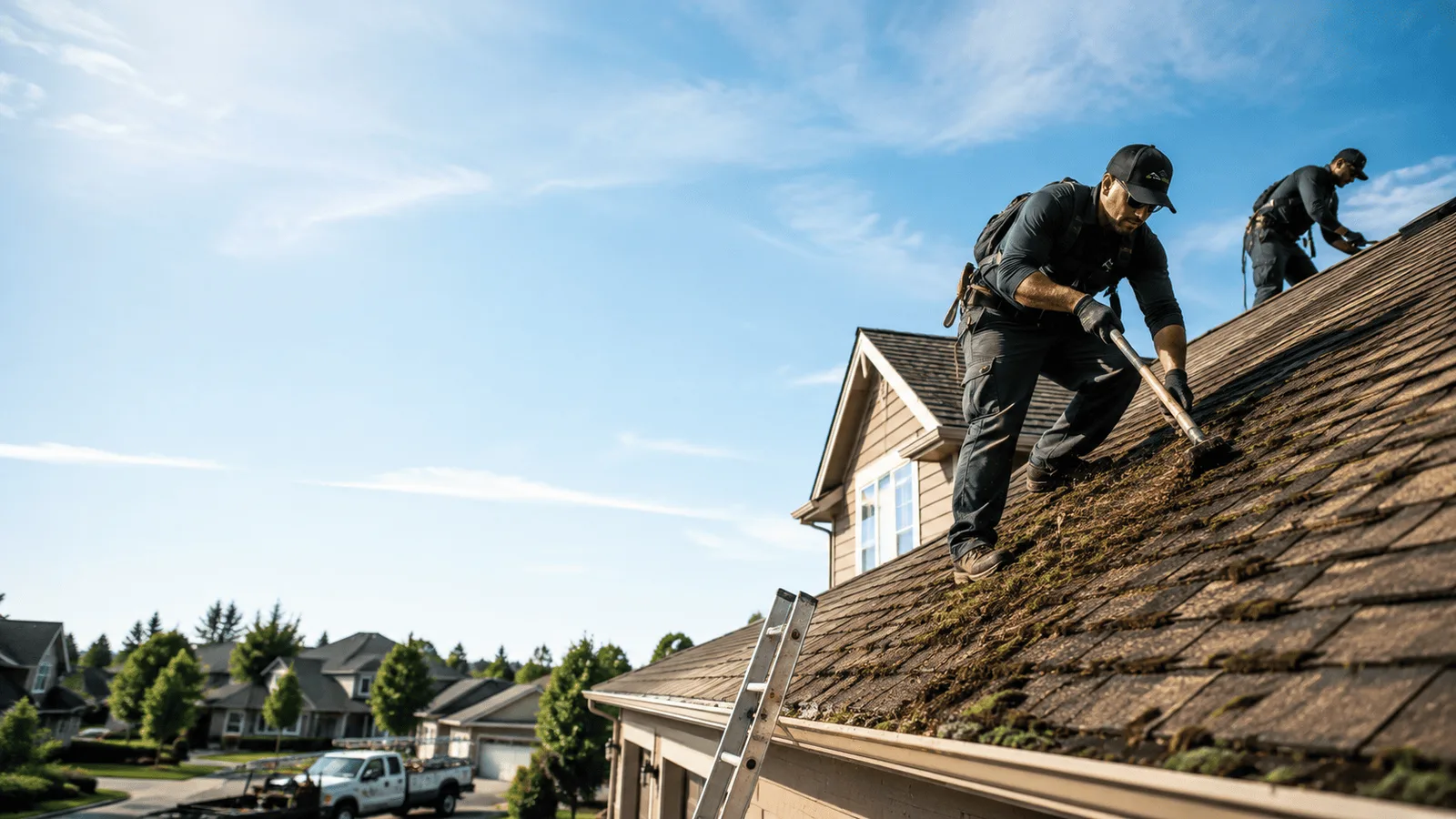 Roof Moss Removal in Germantown, KY near me